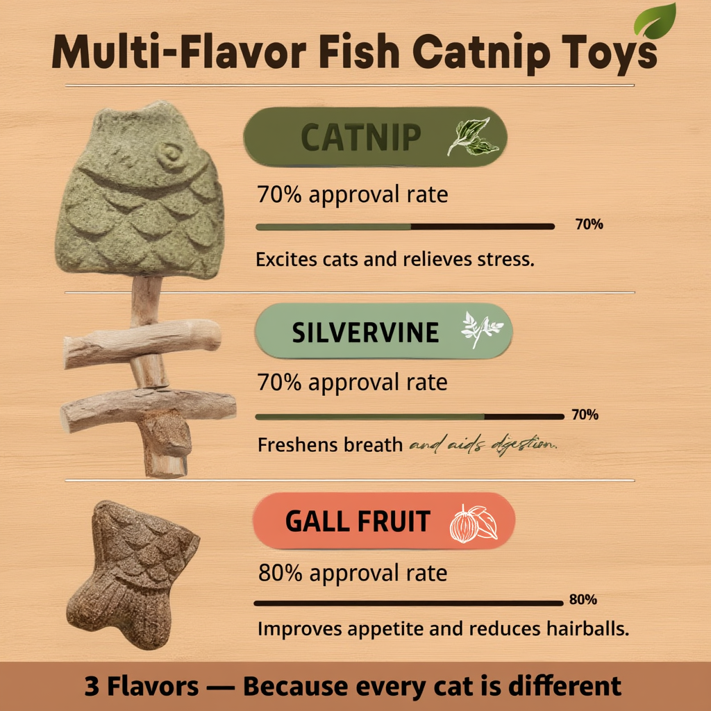 Natural Fish Chew Toy