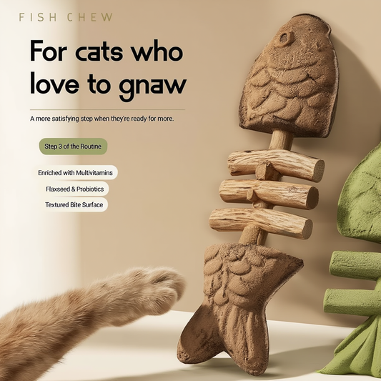 Natural Fish Chew Toy