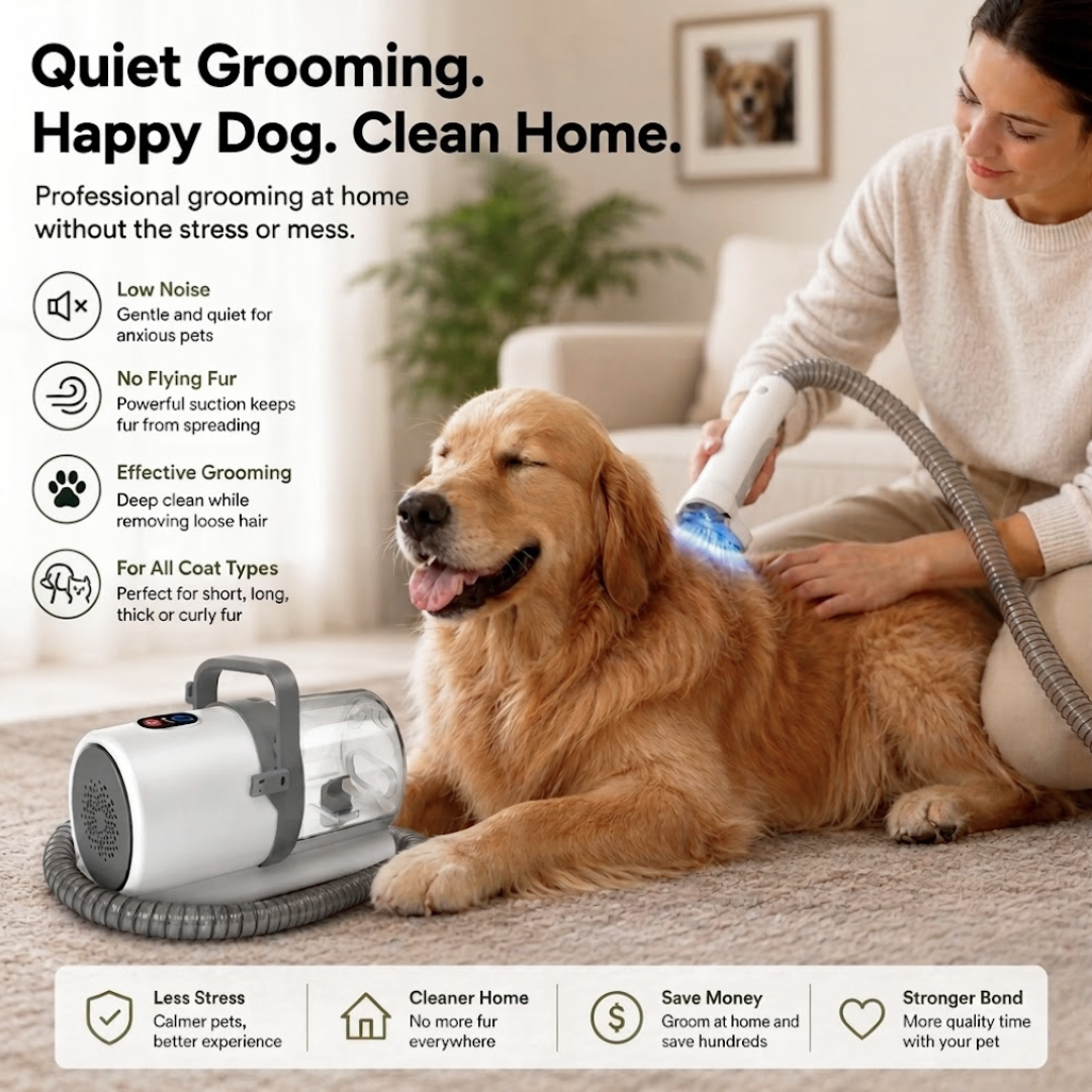 GroomPro™ Pet Vacuum